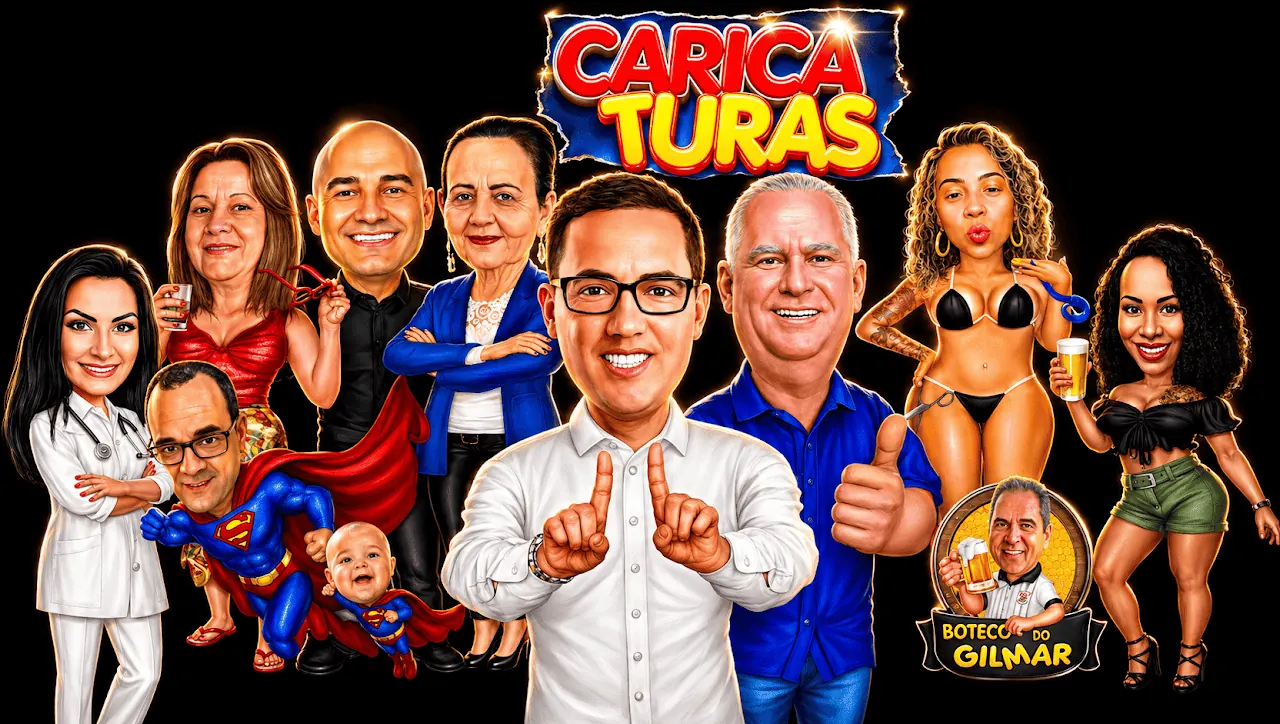 Caricaturas Digitais