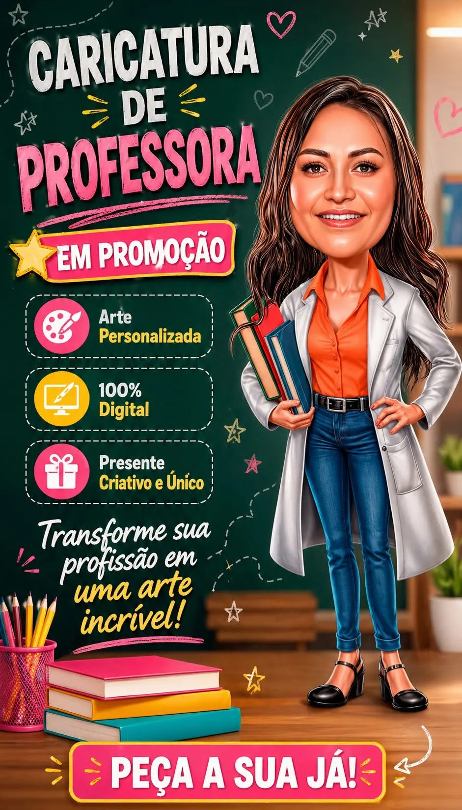 Estilo de caricatura personalizada
