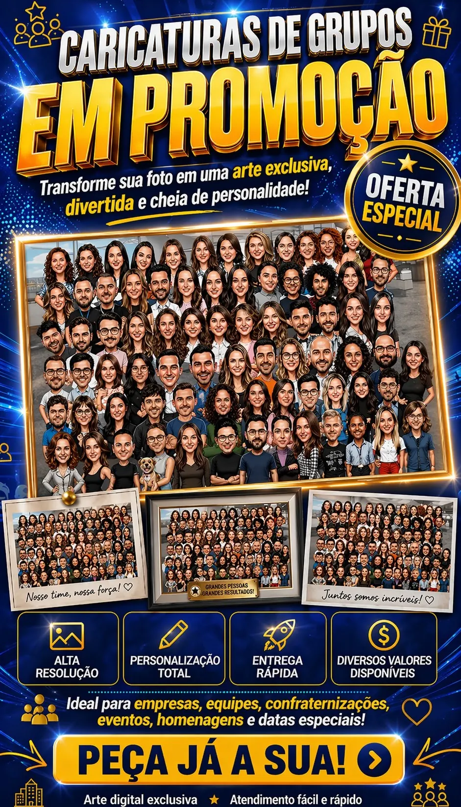 Estilo de caricatura personalizada