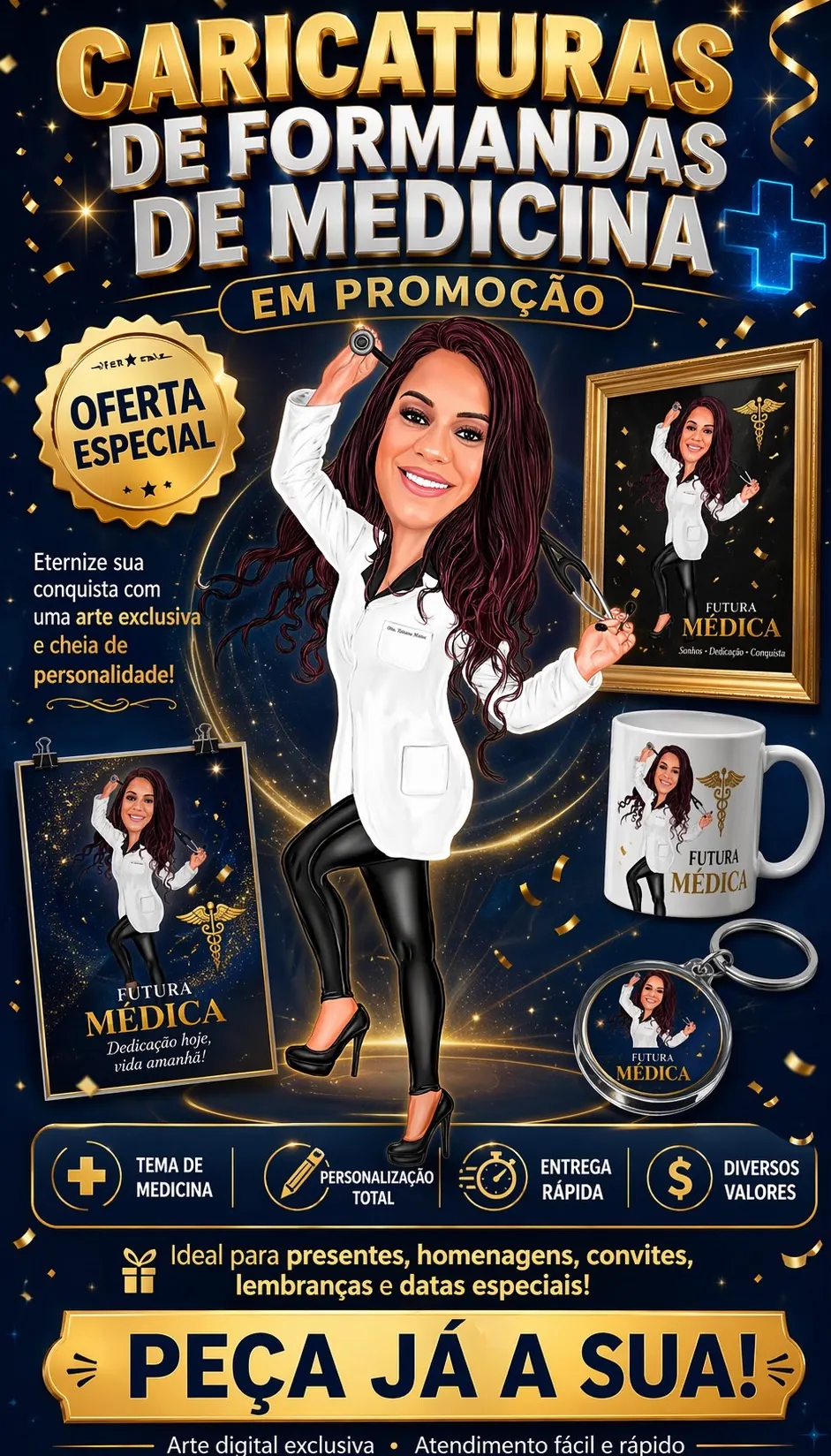 Estilo de caricatura personalizada