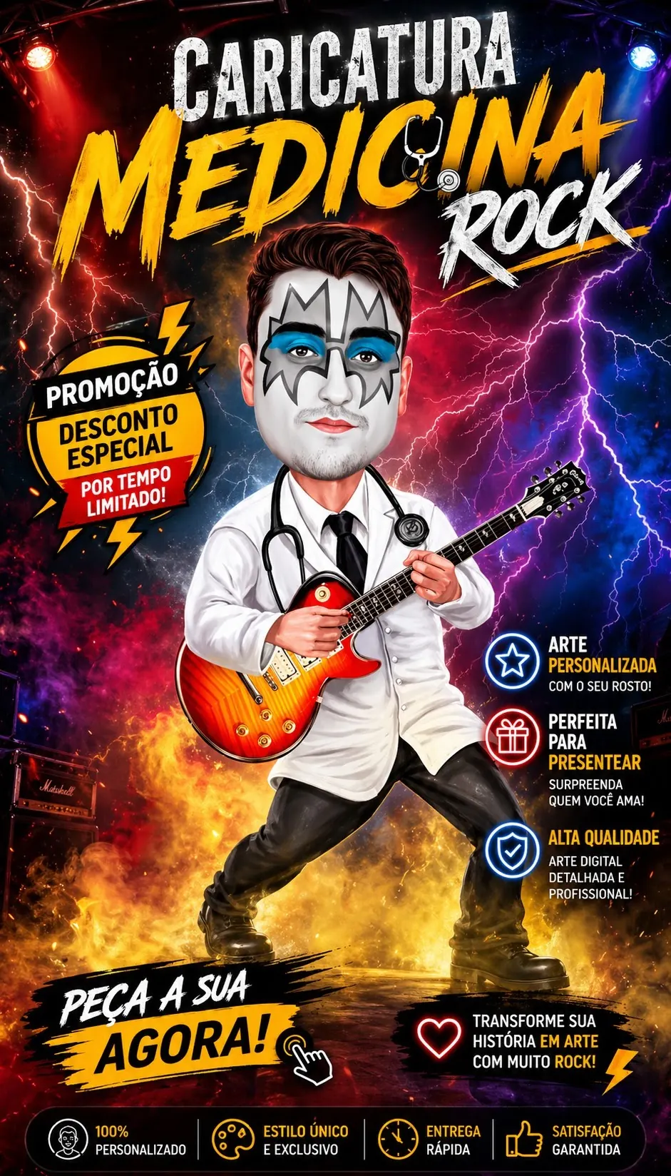 Estilo de caricatura personalizada