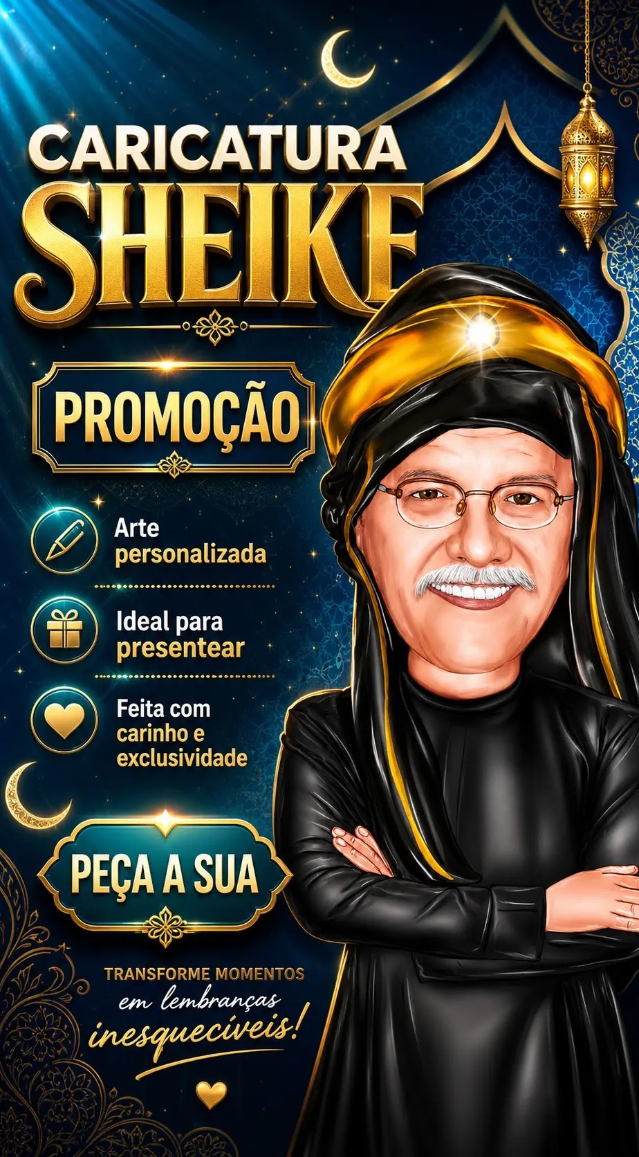 Estilo de caricatura personalizada