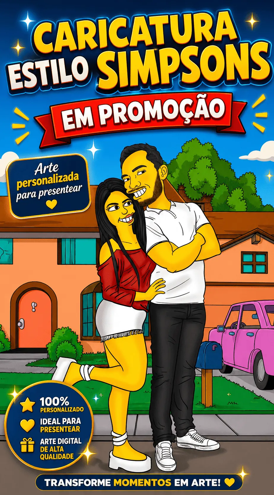 Estilo de caricatura personalizada